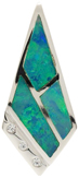 SS Opal Inlay Pendant
~ ID#18745