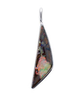 Boulder Opal SS Pendant
~ ID#30713